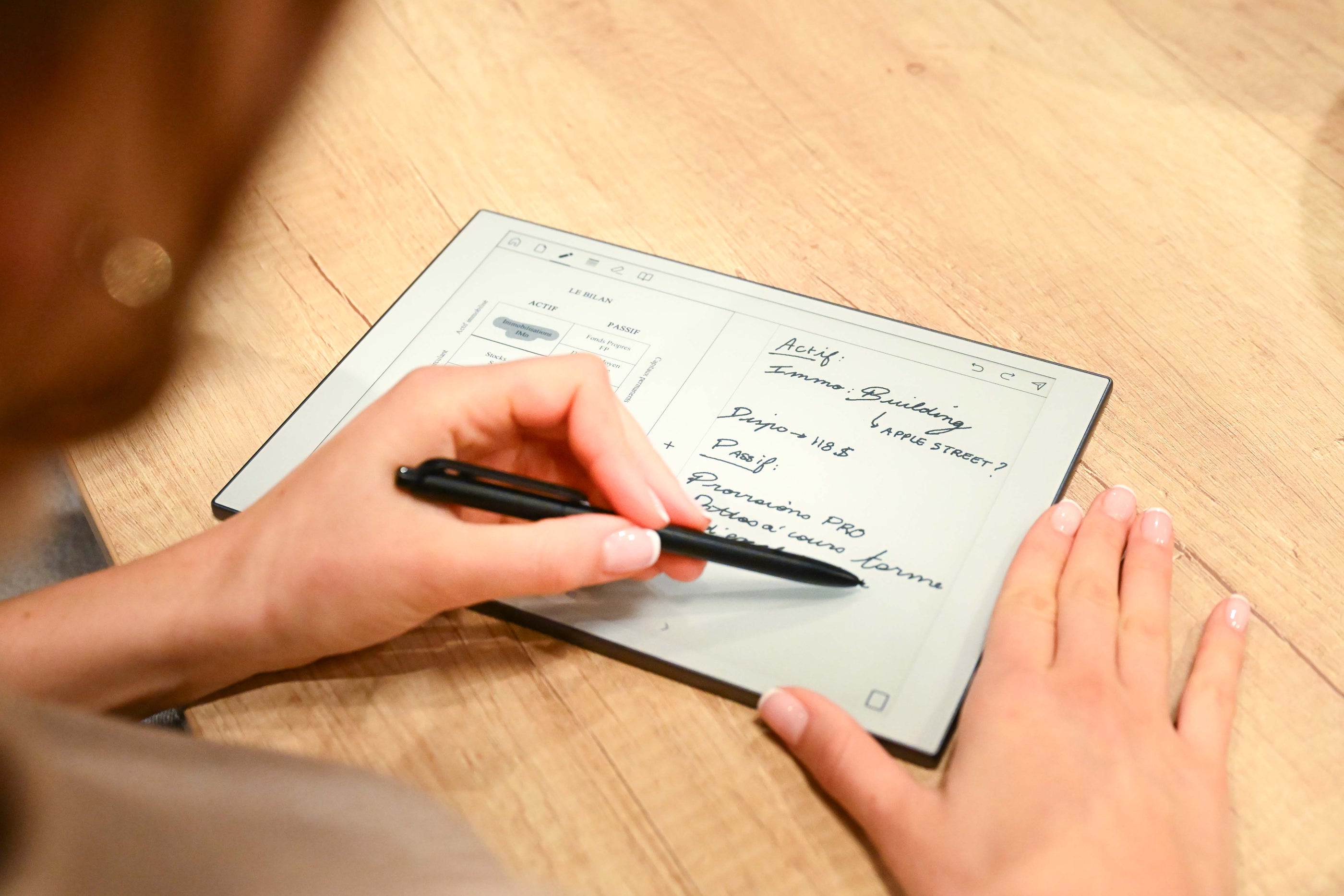 Annotation Pad Computer Paperslate: Digitize Notes & Documents on Paper Tablet